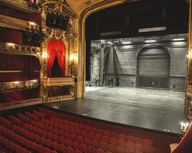 stage and pit area corrected